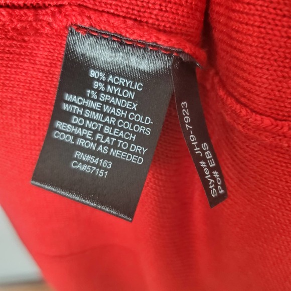 Eliza J NWT red sweater dress XL - Picture 6 of 6
